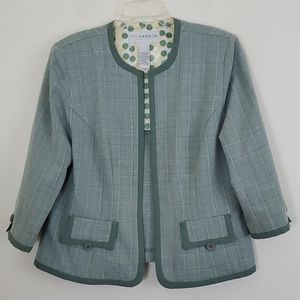 Sag Harbor Green Short Jacket 12P